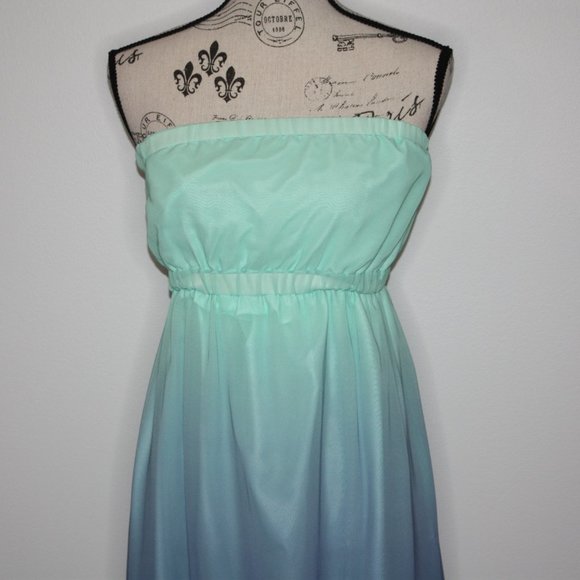 Chic by Jacob Women's Ombre Maxi Dress size M NWT - Picture 2 of 5